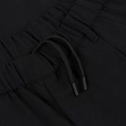 Pleated Twill Pants - Black