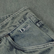 Classic Relaxed Denim Pants - Overdyed Forest