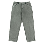 Classic Relaxed Denim Pants - Overdyed Forest