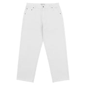 Pantalon en denim classique et décontracté - Gris pierre