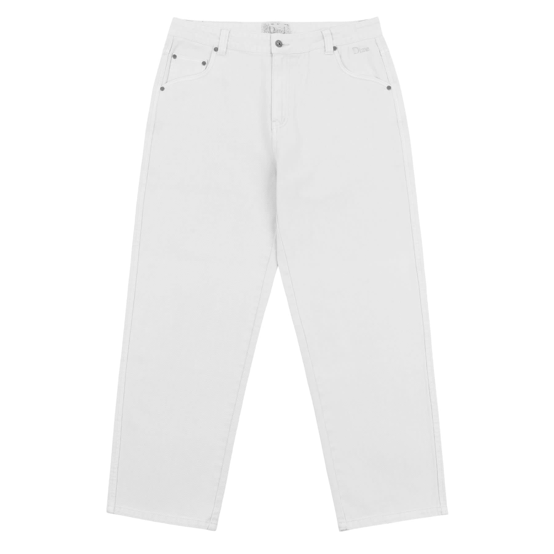 Classic Relaxed Denim Pants - Stone Gray