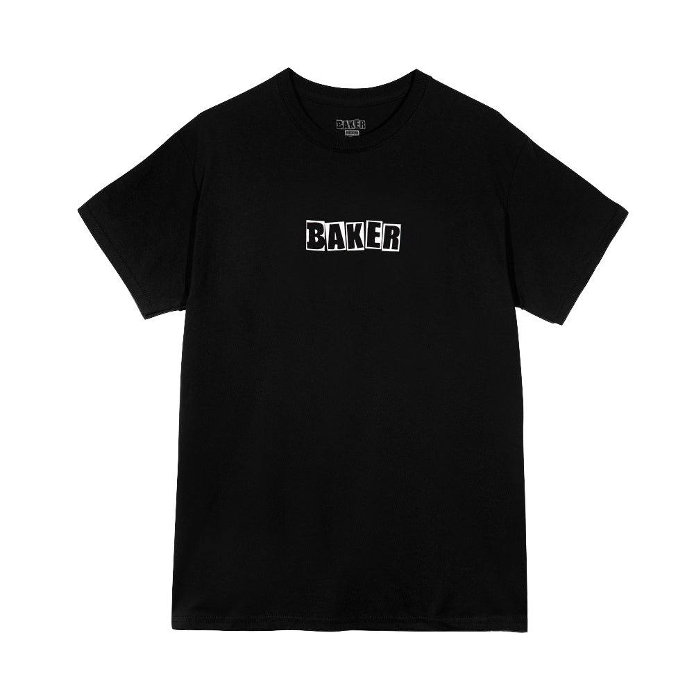 T-shirt avec logo de marque - Noir