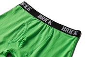 Boxer Solid Pack - Noir/Vert