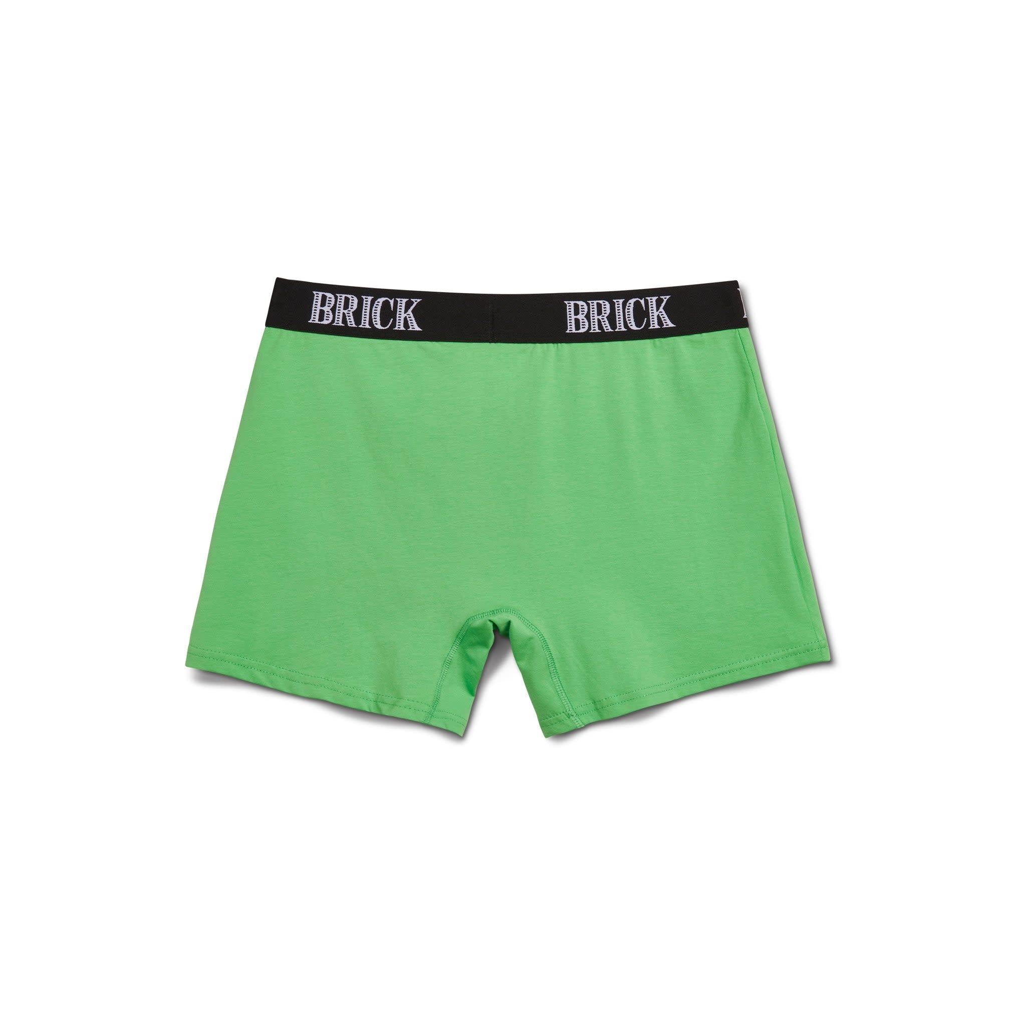 Boxer Solid Pack - Noir/Vert