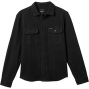 Bowery Textured Loop Twill Overshirt - Black