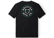 Crest Crossover Standard T-Shirt - Black