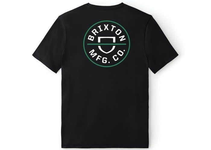 Crest Crossover Standard T-Shirt - Black