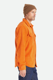 Bowery L/S Arctic Stretch Fleece - Burnt Orange