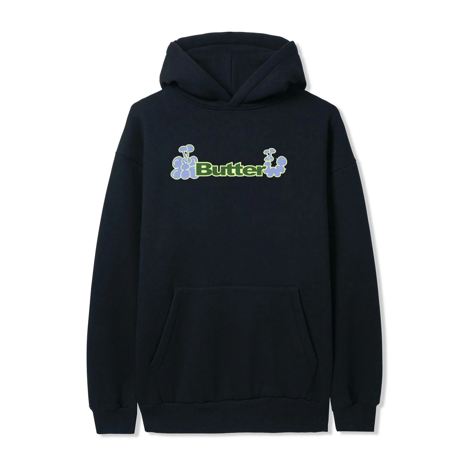 Bugs Logo Pullover Hood - Black