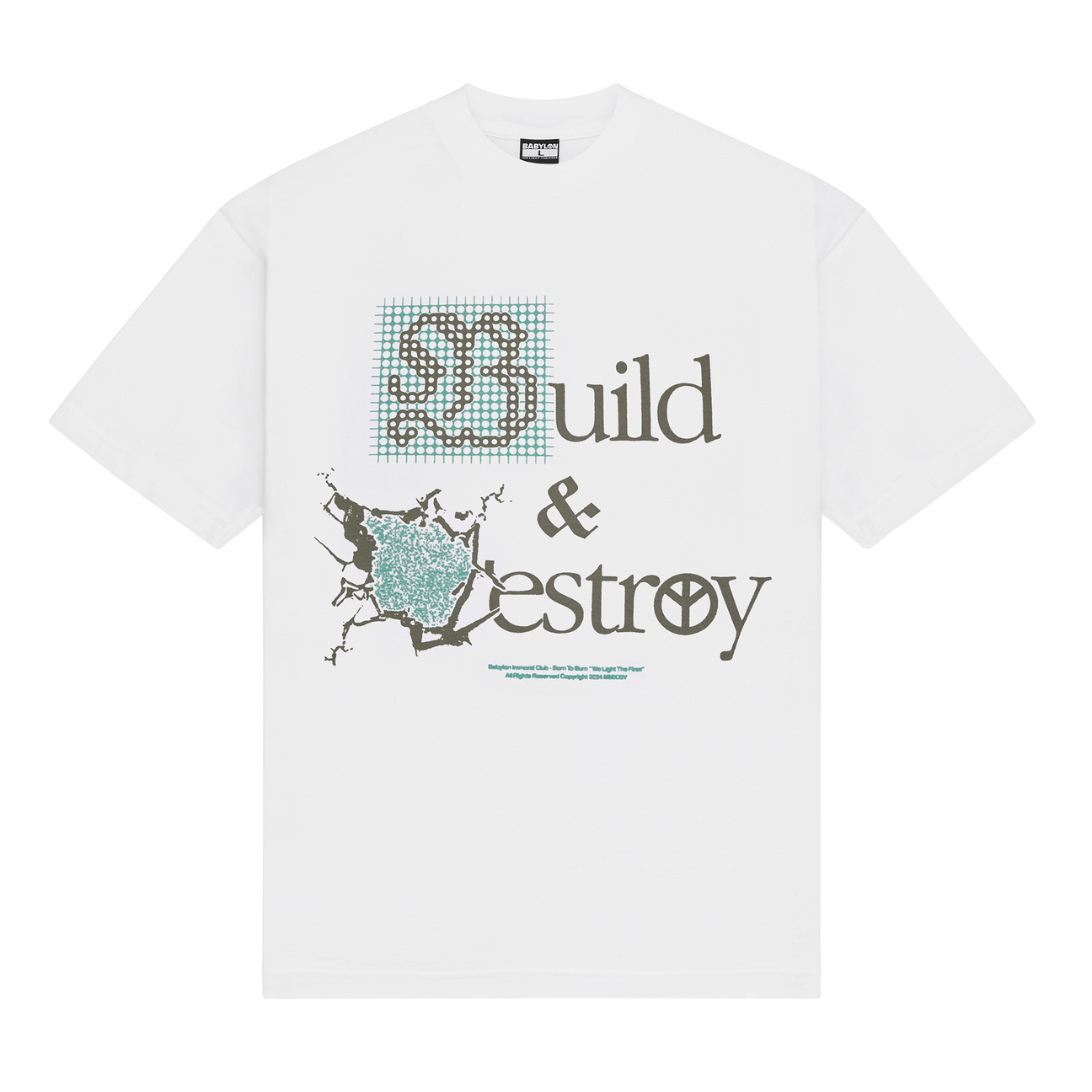 Build & Destroy T-Shirt - White