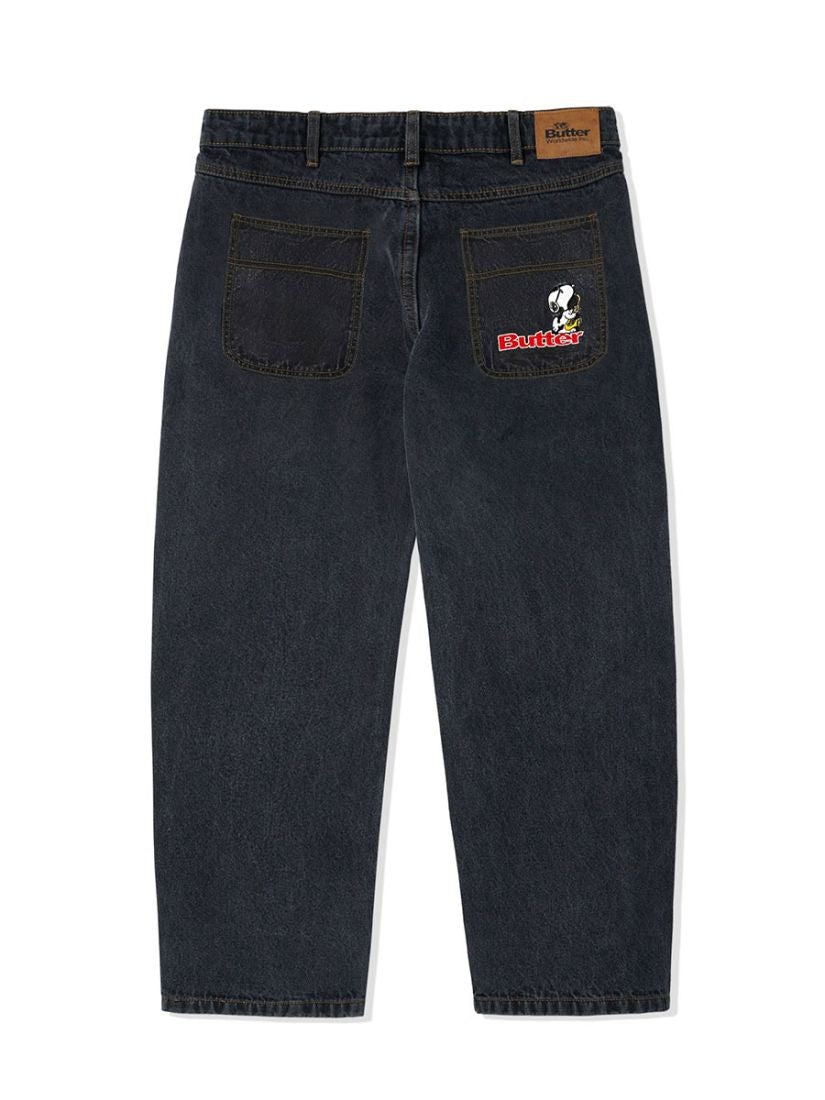 Jazz Denim Jeans - Washed Black