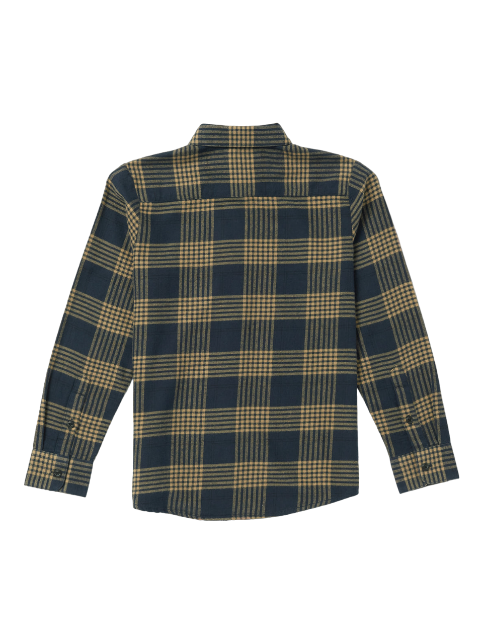 Big Boys Caden Plaid Flannel - Navy