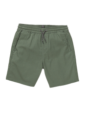 Big Boys Frickin 15" Elastic Waist Shorts - Dark Forest