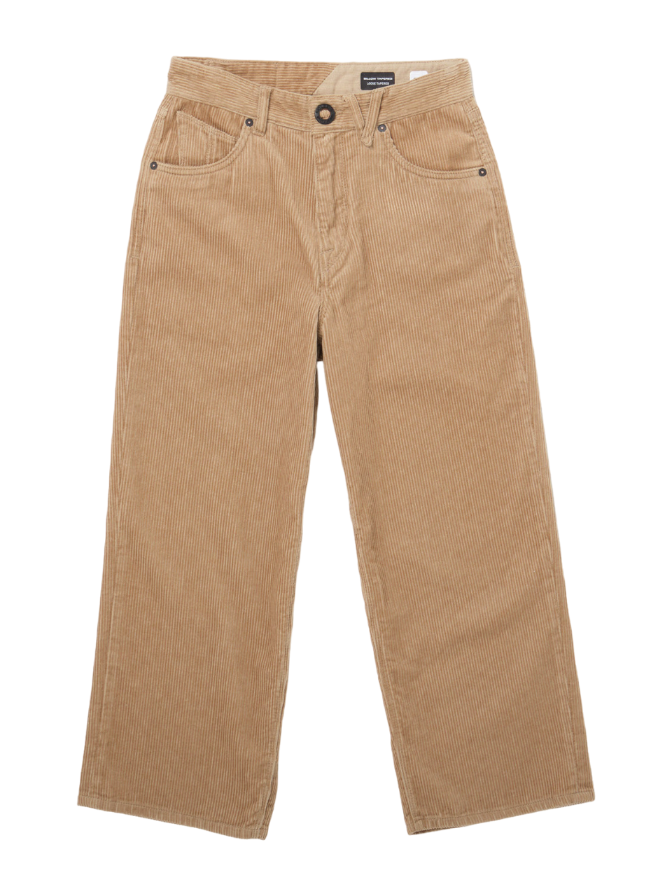 Kids Billow Corduroy Trousers - Khaki