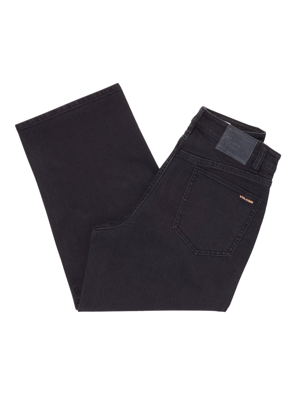 Kids Billow Denim Pants - Black Out