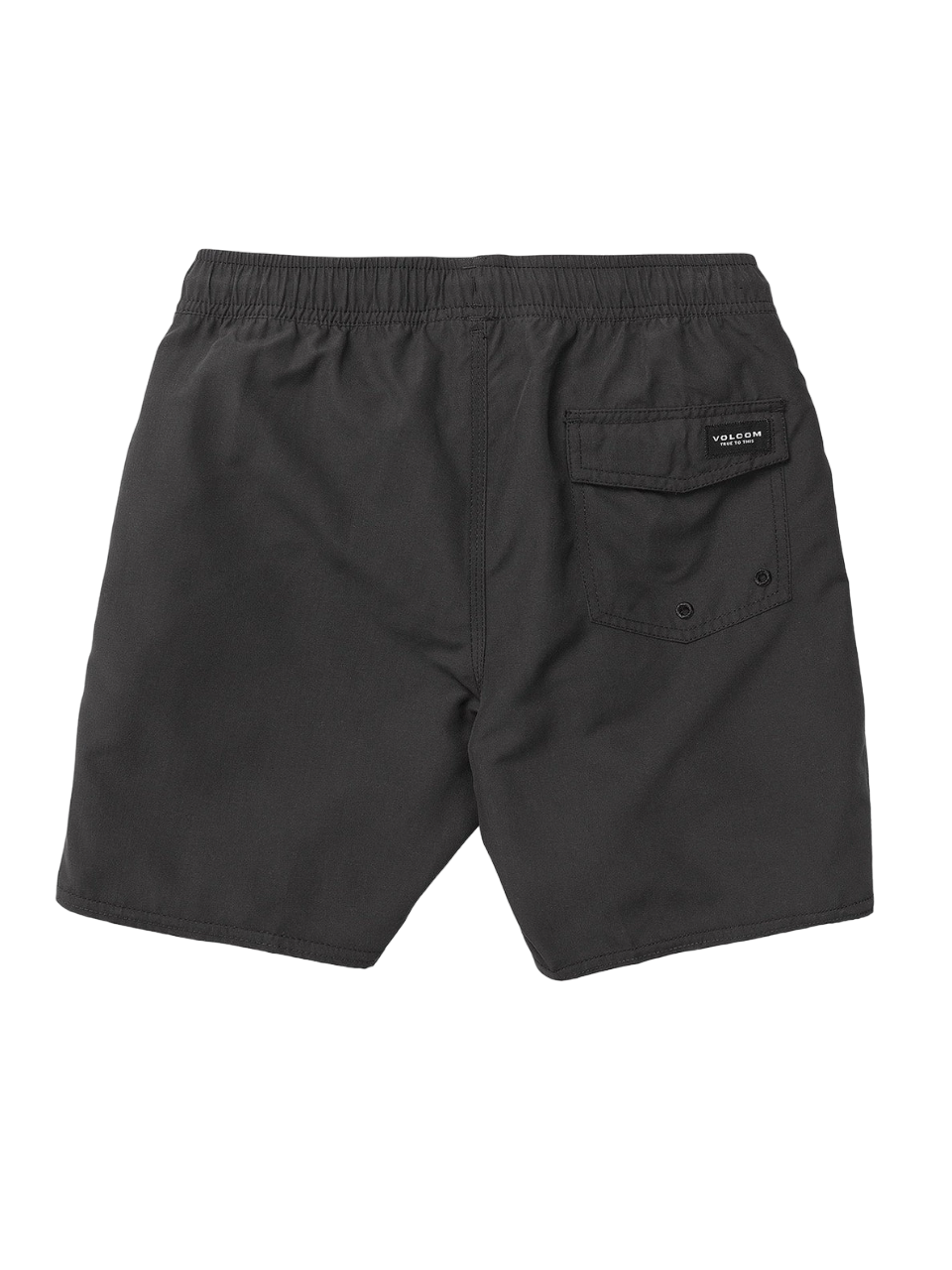 Kids Lido Solid Trunks - Black