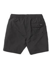 Kids Lido Solid Trunks - Black