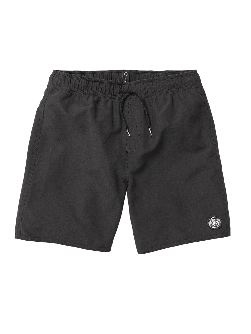 Kids Lido Solid Trunks - Black