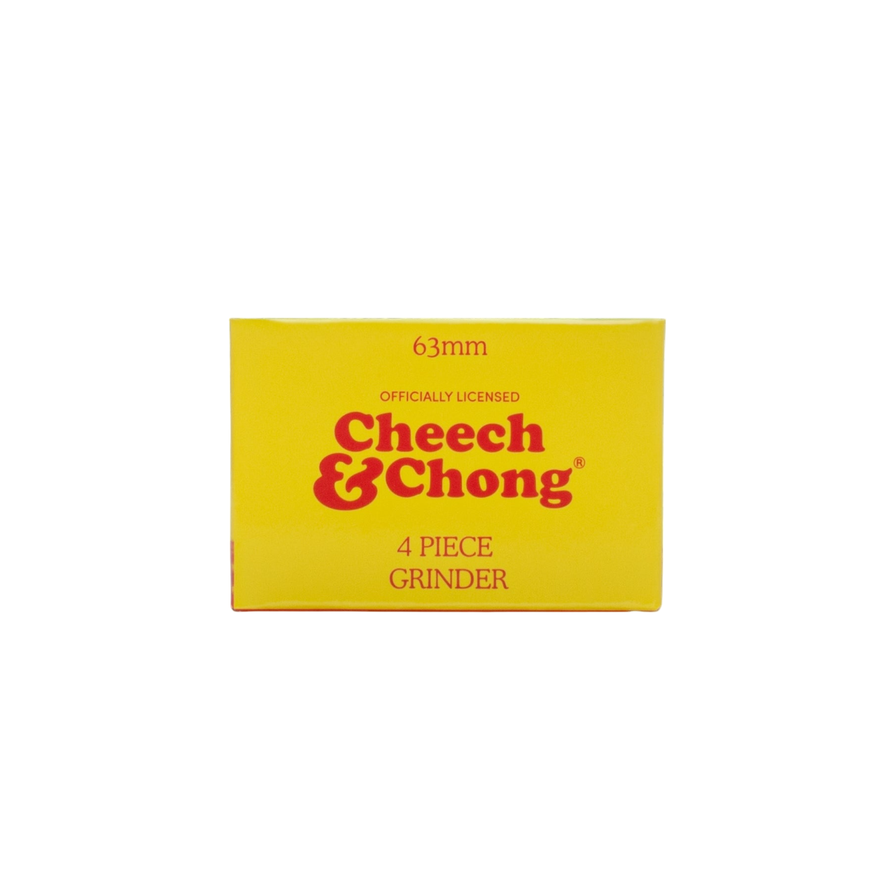 Cheech & Chong® Glass Dave's Not Here, Man Grinder - Black