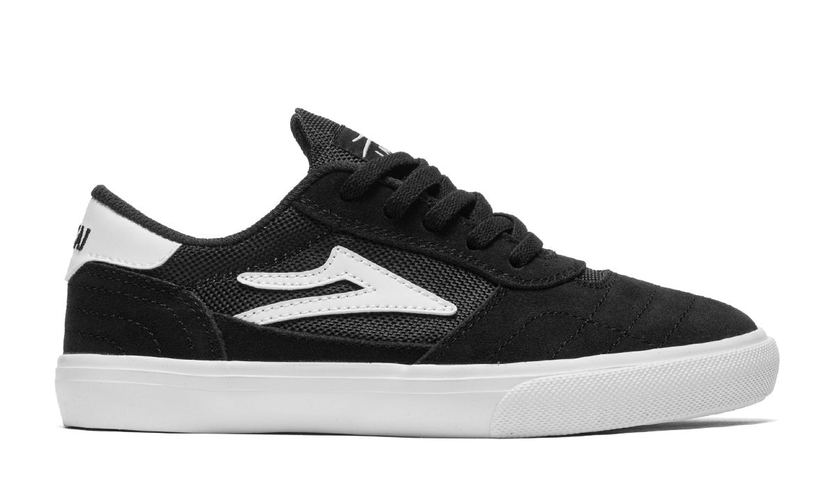 Cambridge Kids - Black/White Suede