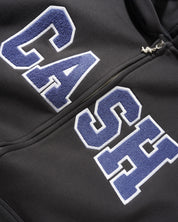 Sweat à capuche zippé Campus - Noir