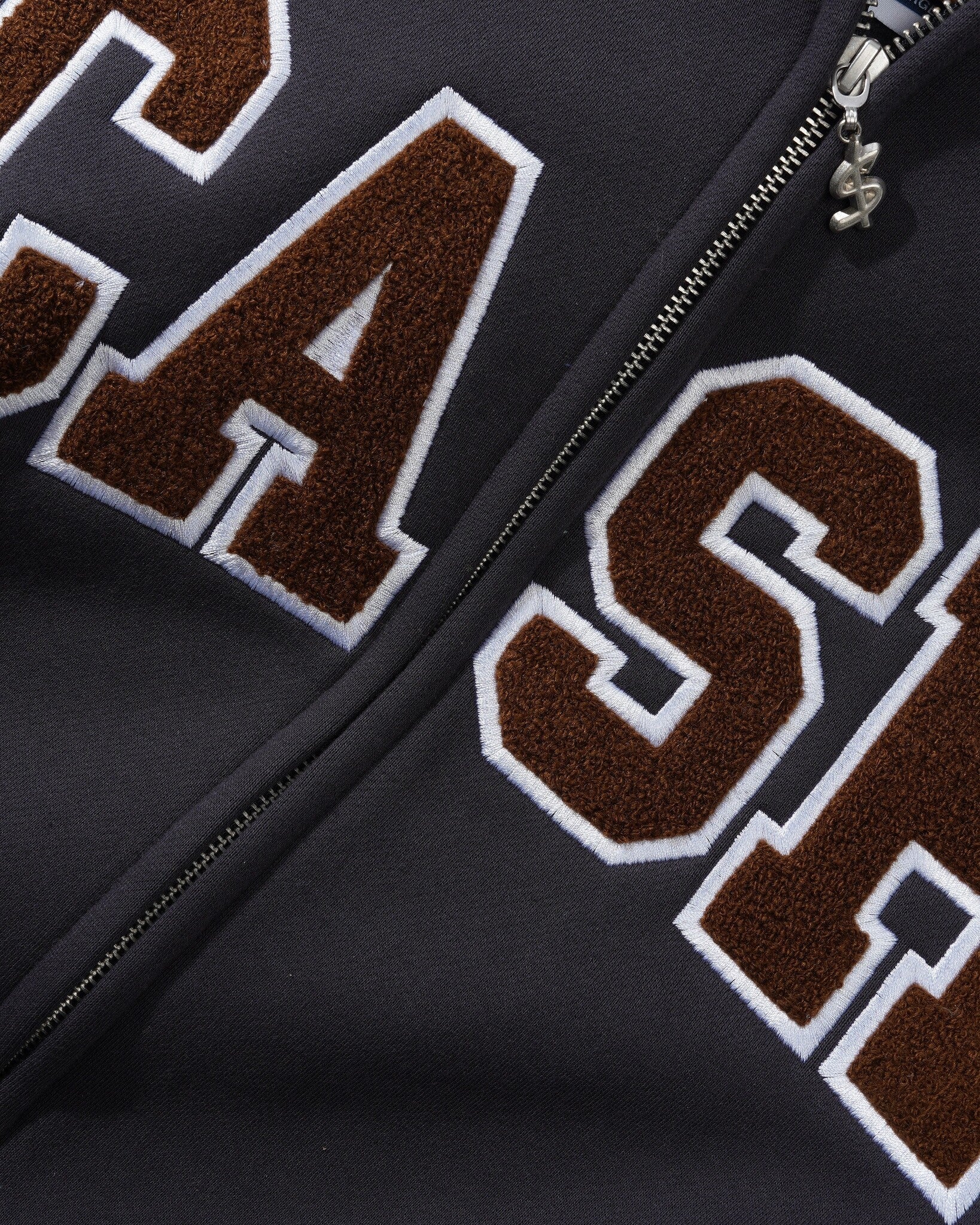 Sweat à capuche zippé Campus - Anthracite