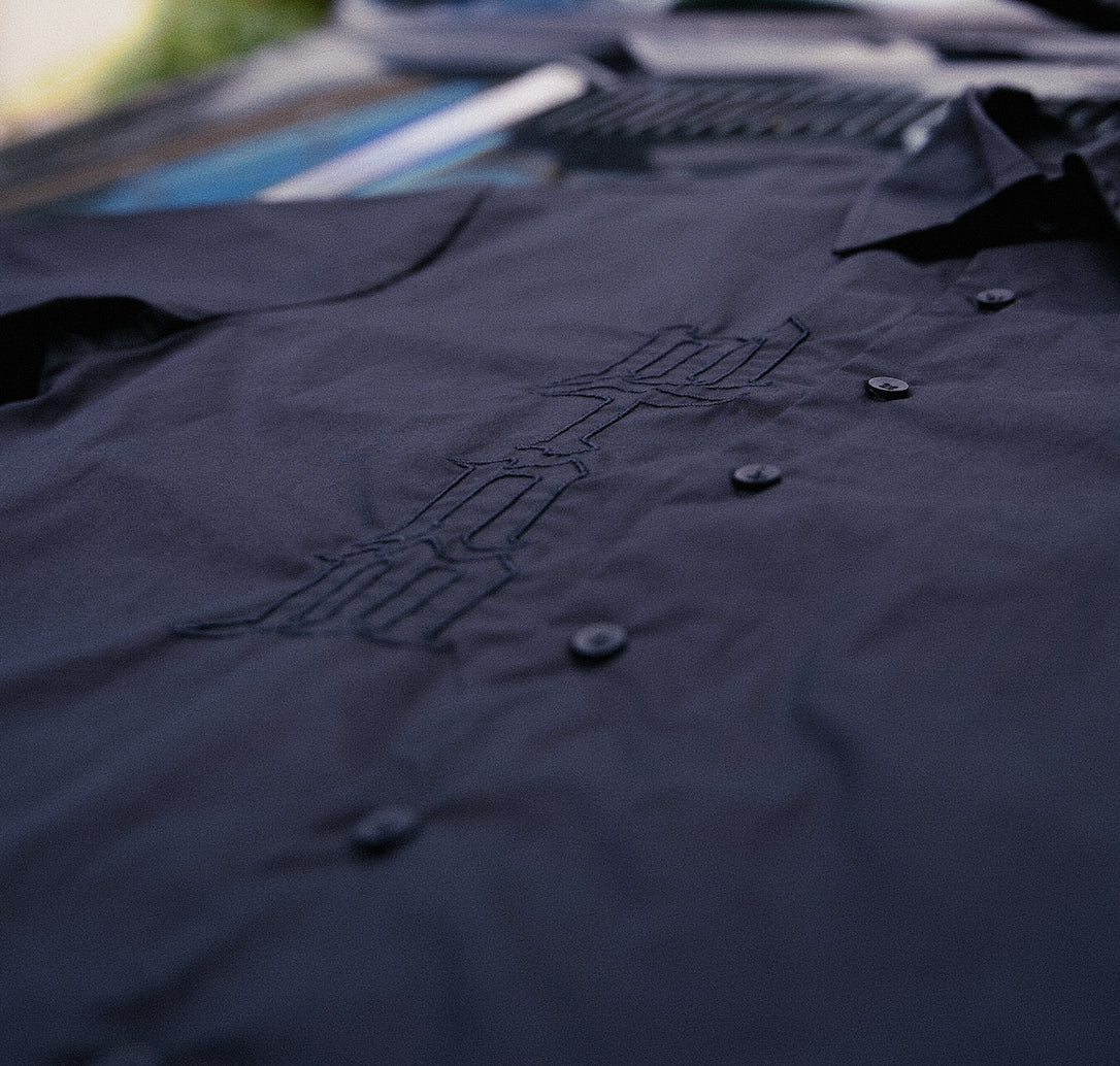 MTNM Collar Shirt - Black