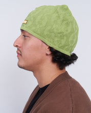 Moses Chain Beanie - Lime Green