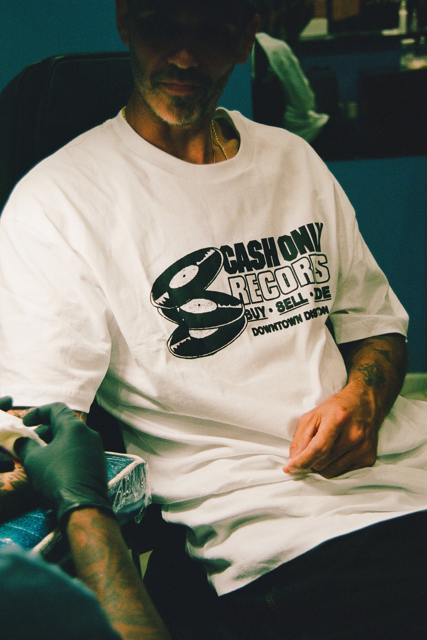 T-shirt à usage promotionnel - Blanc