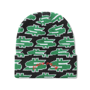 Dollar Sign Beanie - Black/Green