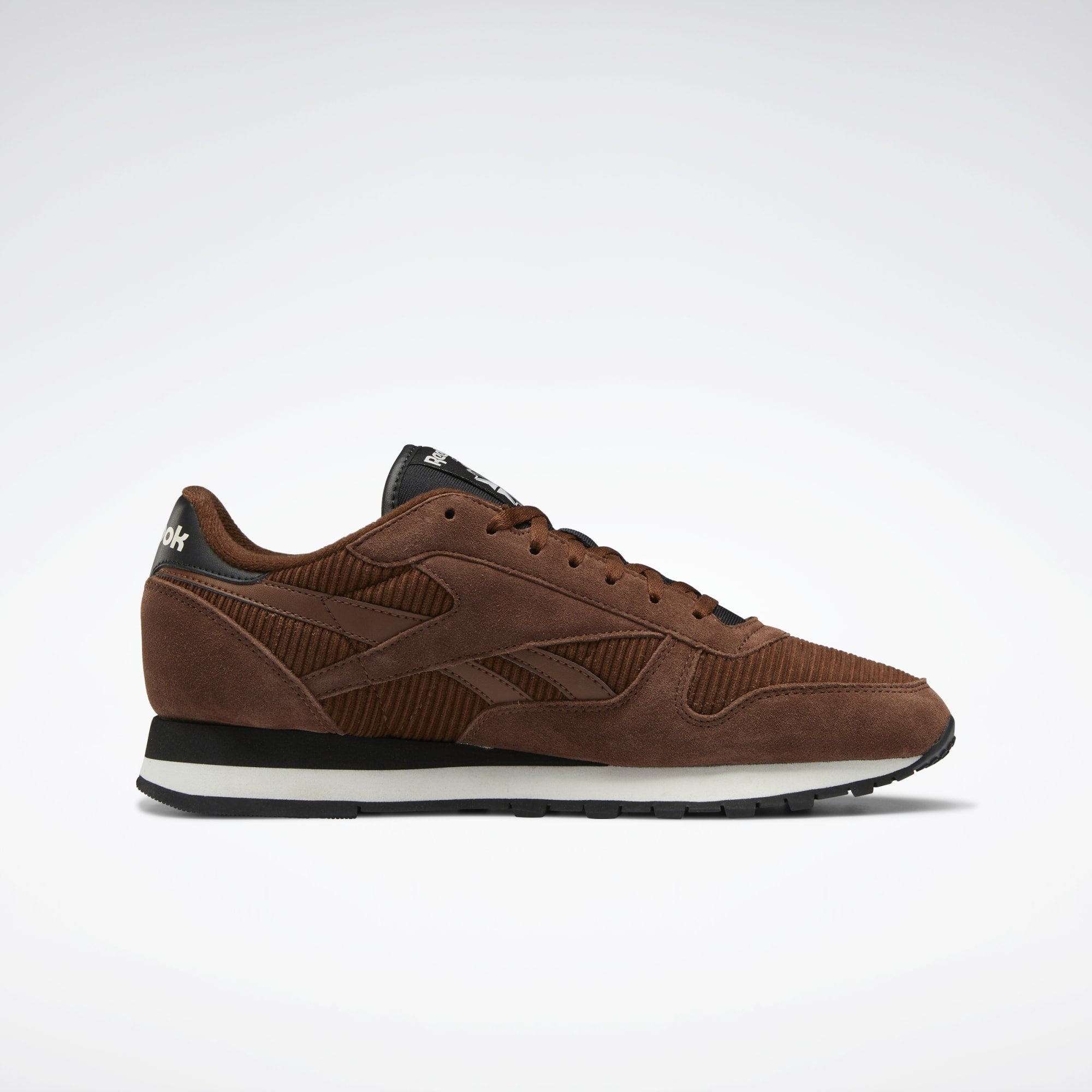 Chaussures en cuir classiques - Marron brossé/noir de base/craie