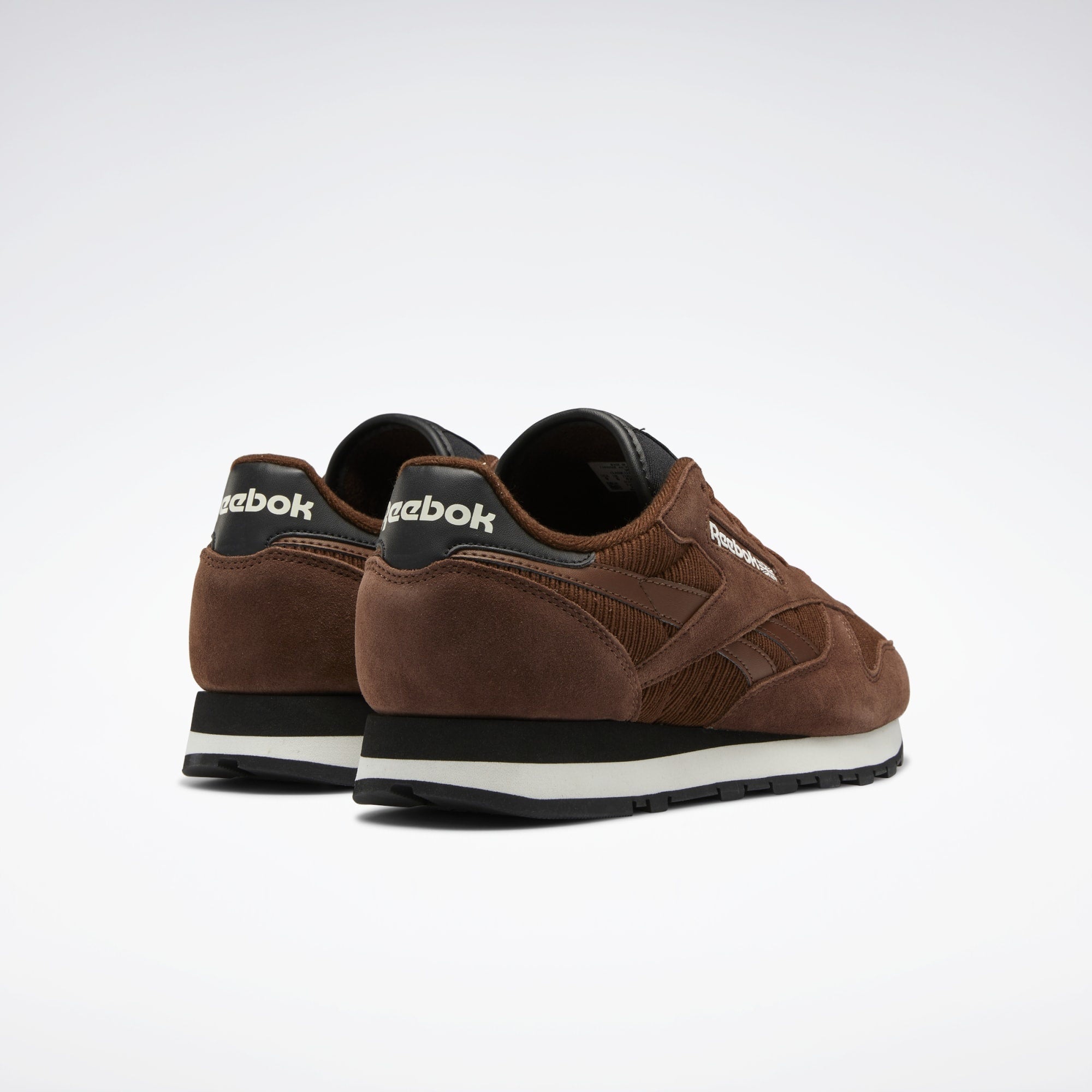 Chaussures en cuir classiques - Marron brossé/noir de base/craie