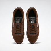Chaussures en cuir classiques - Marron brossé/noir de base/craie