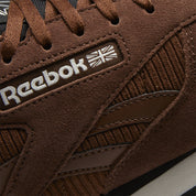 Chaussures en cuir classiques - Marron brossé/noir de base/craie