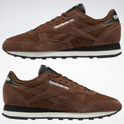 Chaussures en cuir classiques - Marron brossé/noir de base/craie