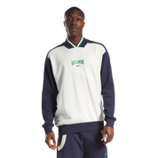 Sweat-shirt ras du cou Classics Varsity - Craie 