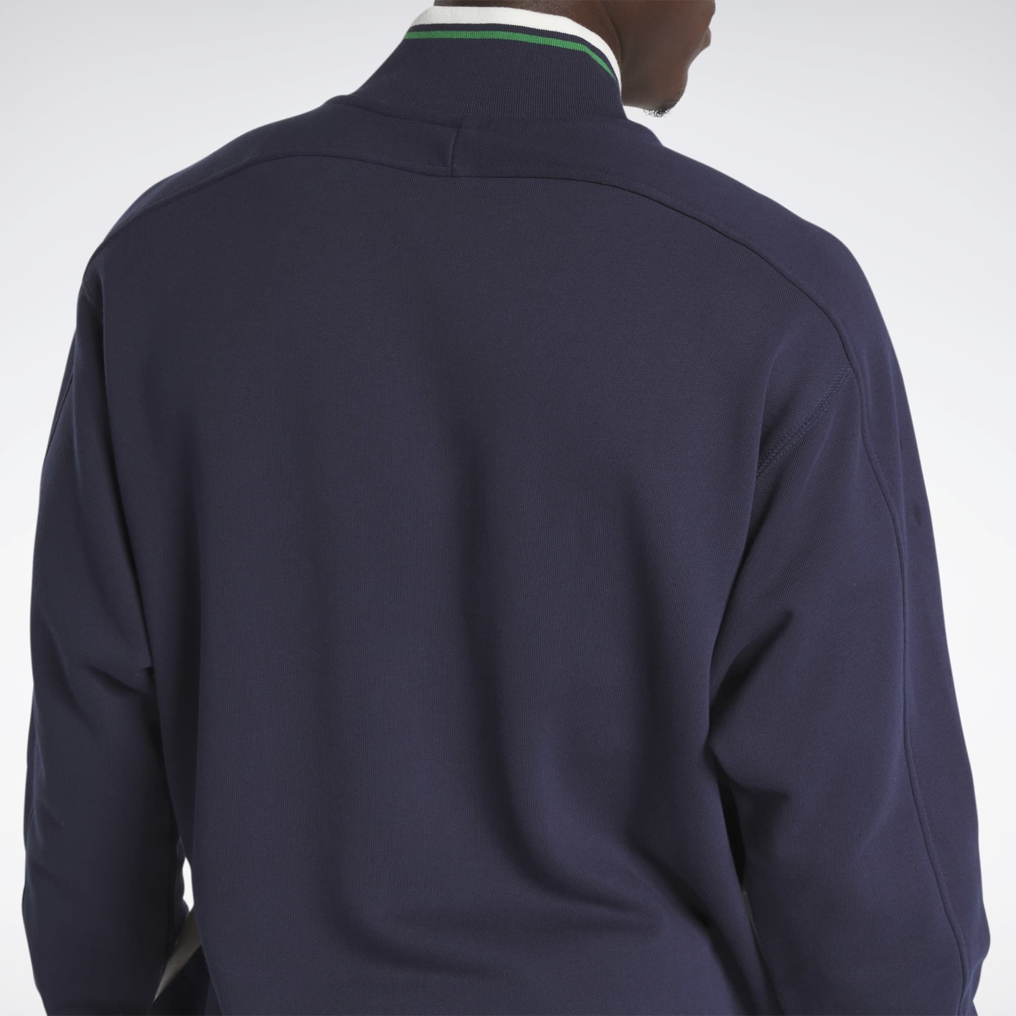 Sweat-shirt ras du cou Classics Varsity - Craie 