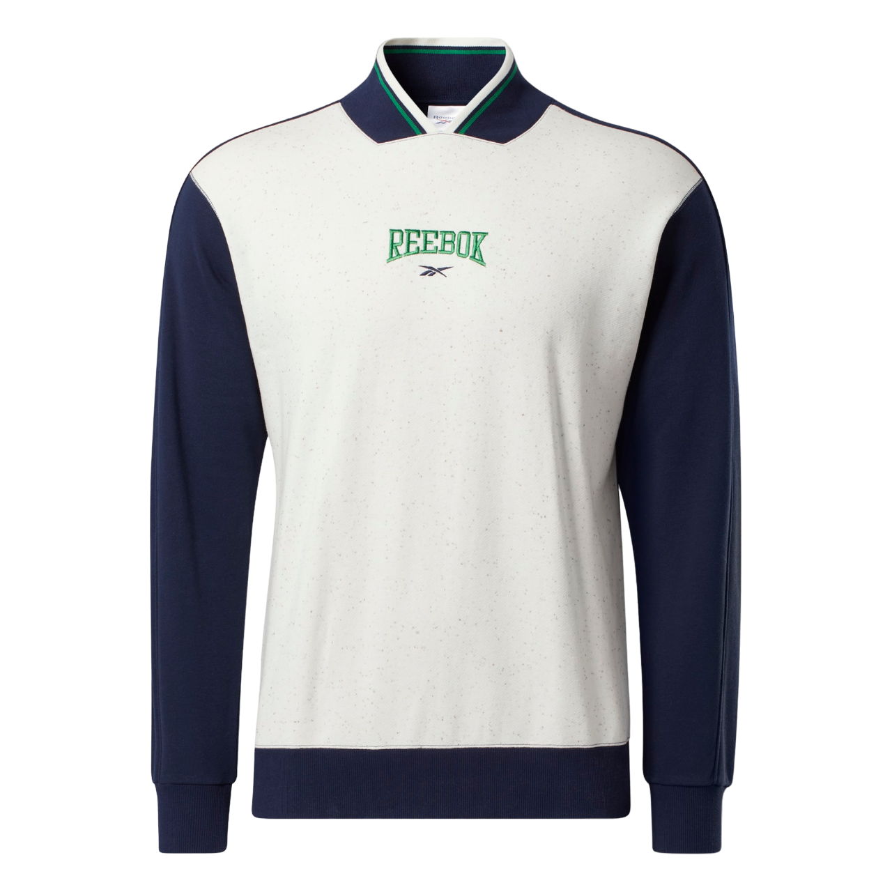 Sweat-shirt ras du cou Classics Varsity - Craie 