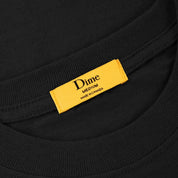 T-shirt Dime Classic Monke - Noir 