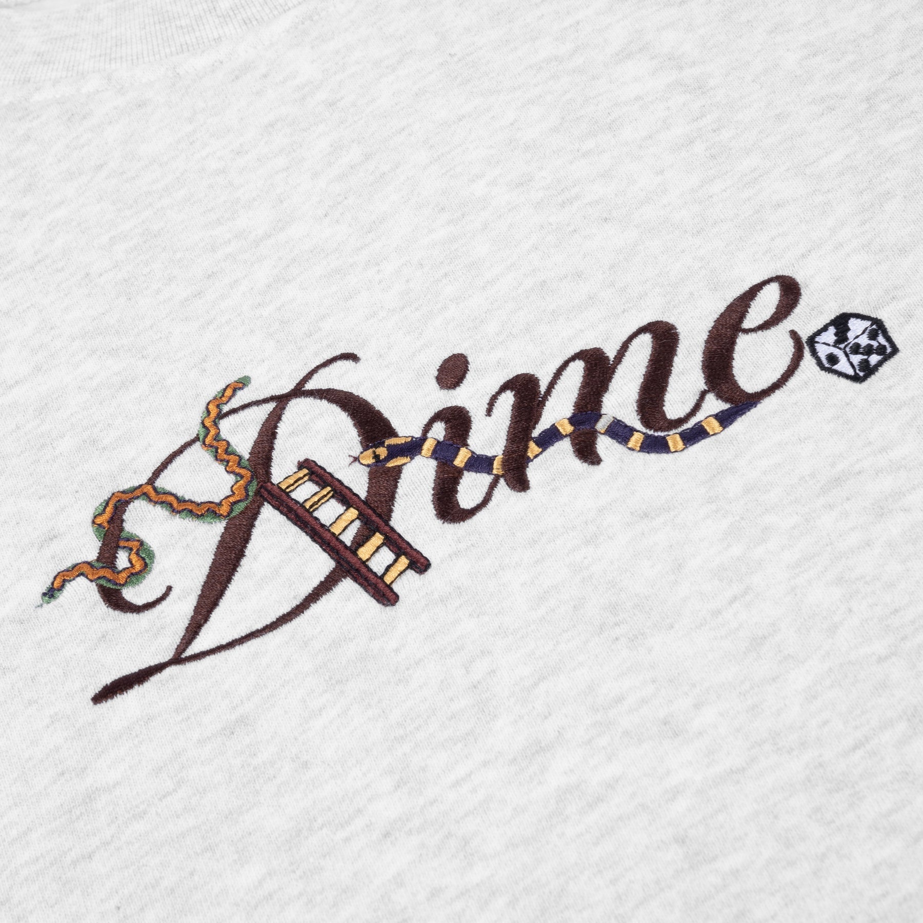 トップス DIME MTL CURSIVE SNAKE CREWNECK Dime Cursive Snake Crewneck - Ash – Palm Isle Skateshop