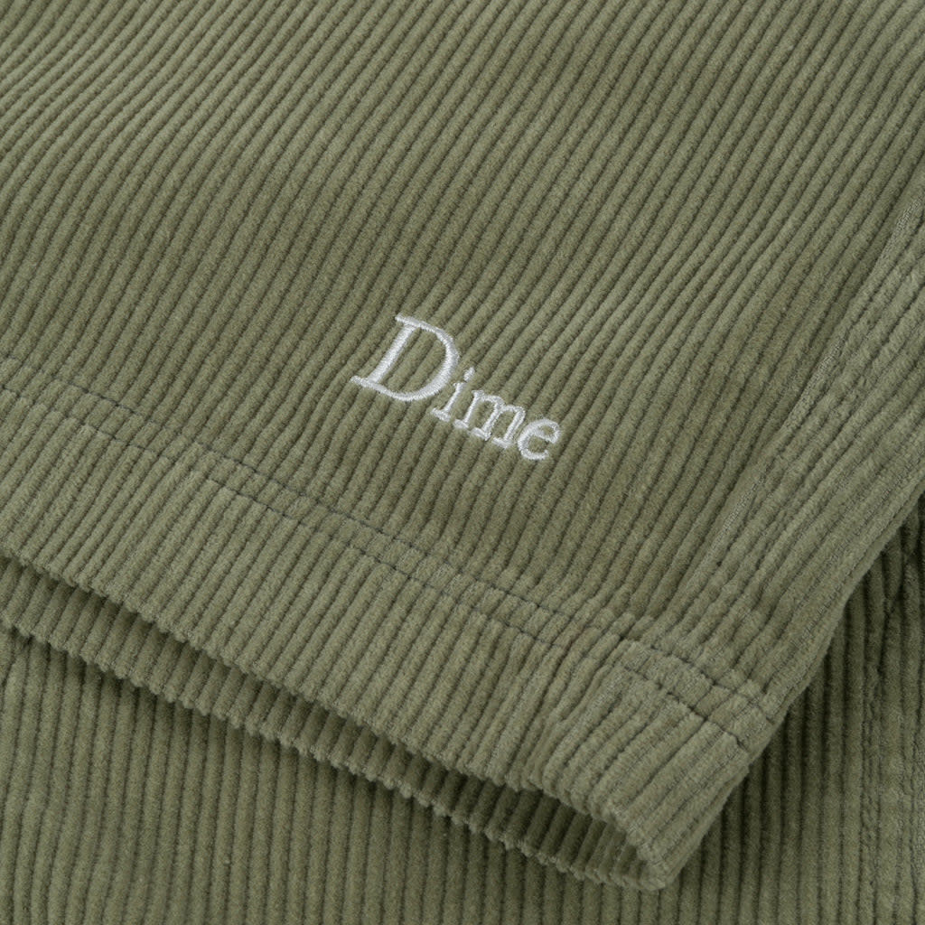 Corduroy Shorts - Olive