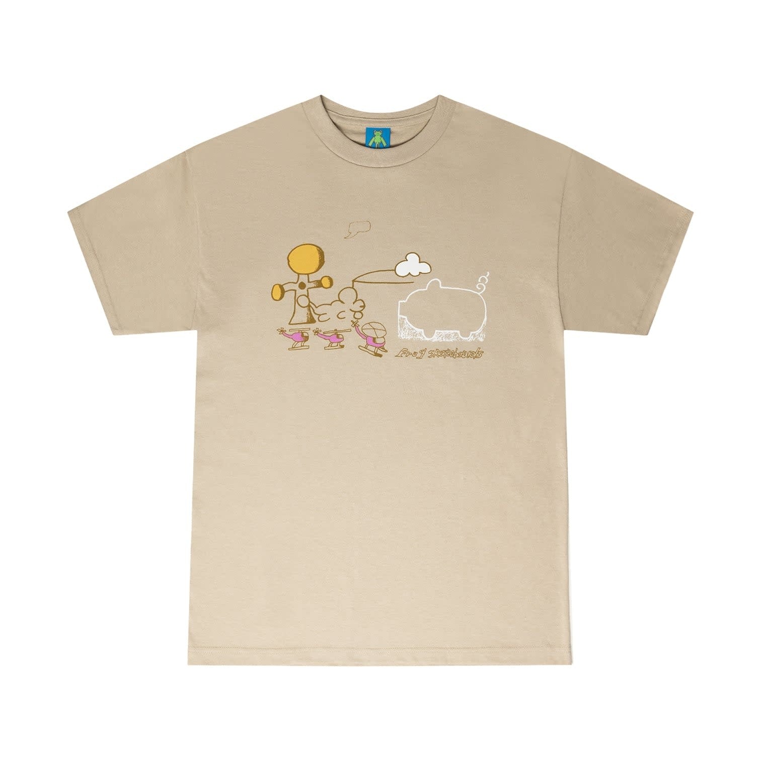 Cloud Land Tee - Sand