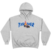 Cop Car Hoodie - Grey