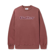 Cord Logo Crewneck - Rhubarb