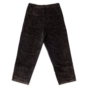 Pantalon Ranger en velours côtelé - Délavage noir 