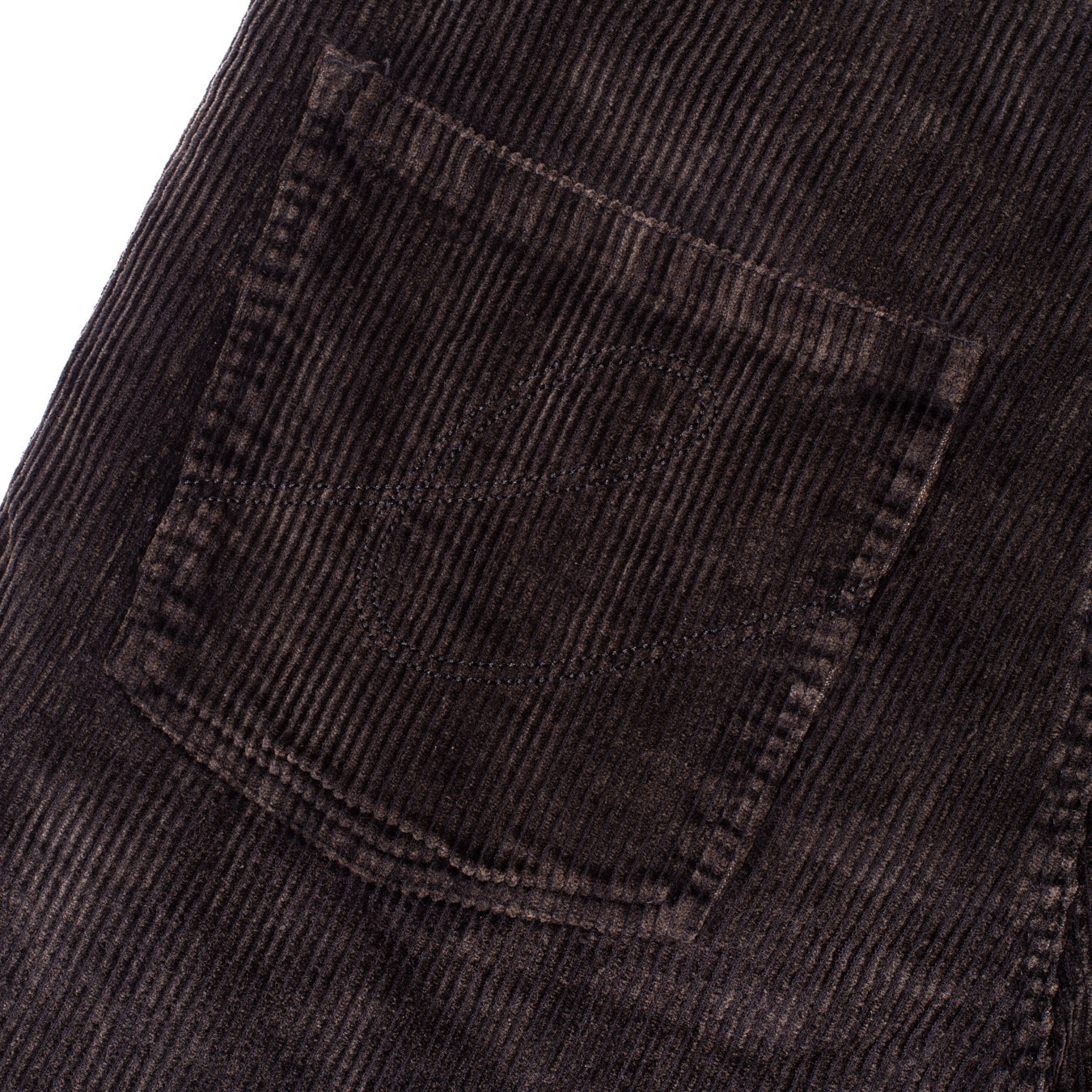 Pantalon Ranger en velours côtelé - Délavage noir 