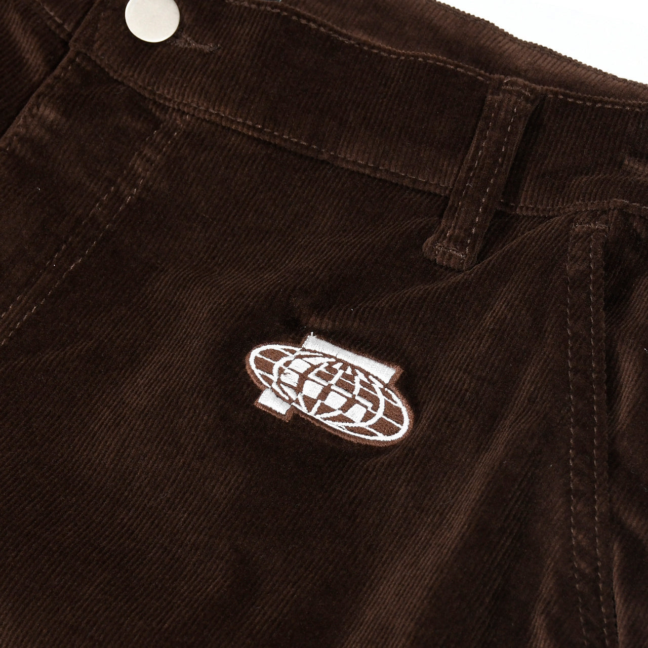 Corduroy Shorts - Brown