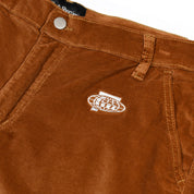 Short en velours côtelé - Tan