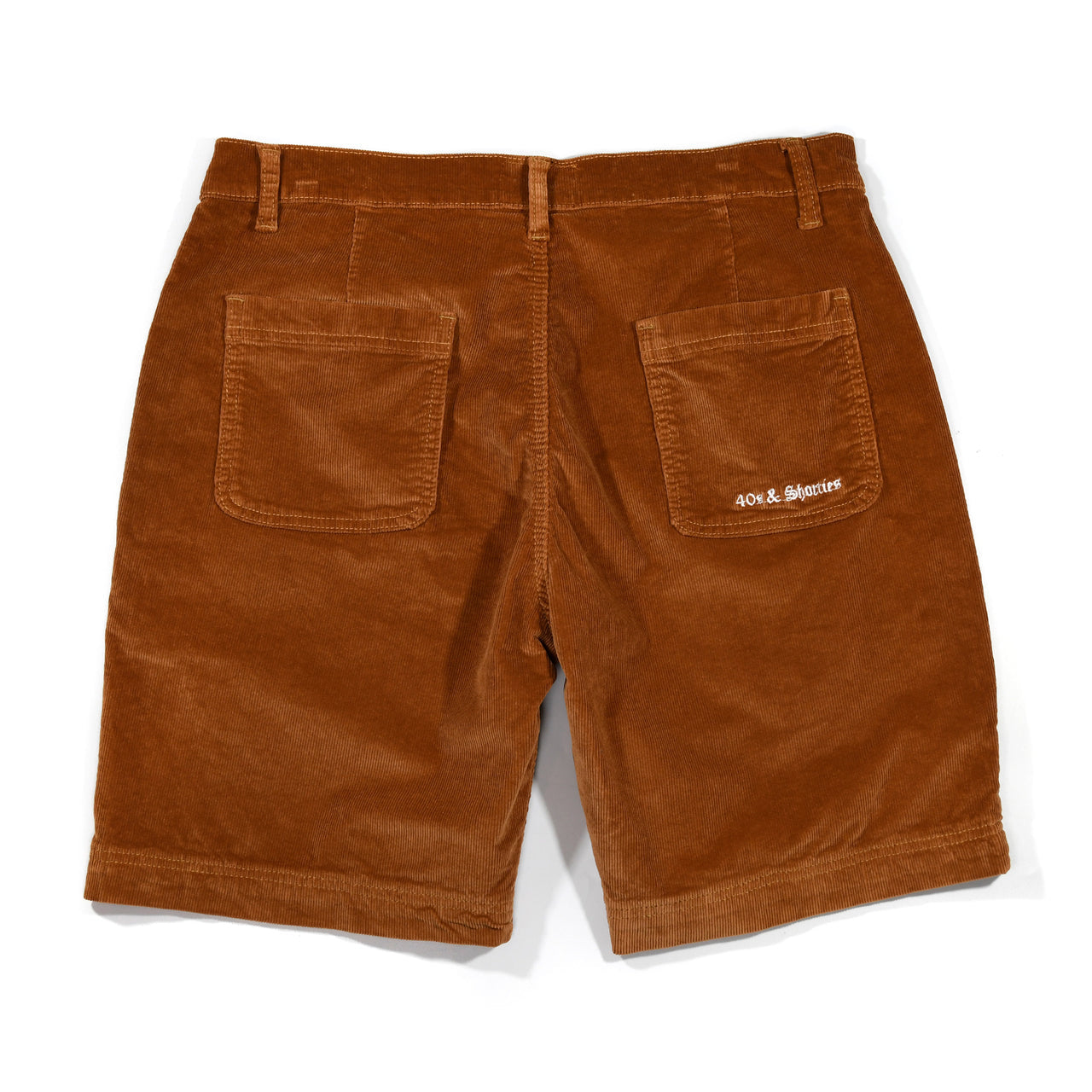 Short en velours côtelé - Tan