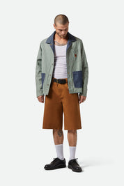 Assembly Reversible Chore Jacket - Indigo/Pine Needle/Whitecap